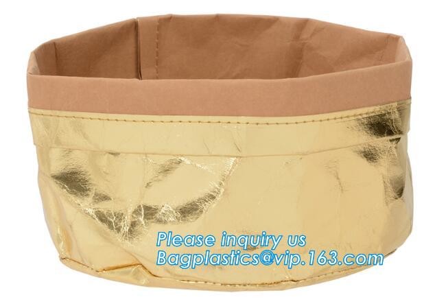 washable paper and tyvek foldable storage sack basket, tyvek bag waterproof storage container hamper baskets bagplastics
