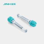 40mm Cold-Rolled Steel Minifix Connecting Bolts With Dowel, Furniture Cabinet