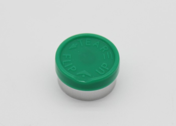 Customized Pharmaceutical Injection Vial Cap Aluminum And Plastic Material