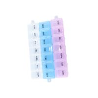 Buy cheap Hot Sales Customized Logo 7 Days Pill Box Weekly Plastic Pill Organizer Factory product