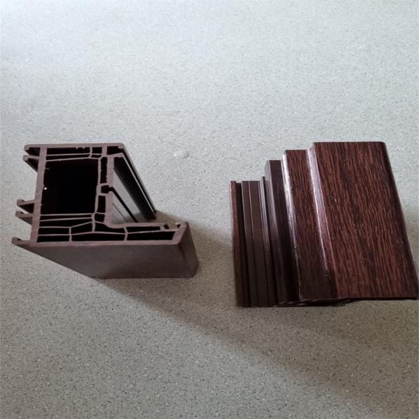 Buy cheap Lead Free Laminated Single Glazing Bead UPVC Window And Door Profiles from wholesalers