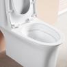 Buy cheap 1.1 GPF One Piece Toilets Elongated 12 Inch Rough S trap 300mm from wholesalers