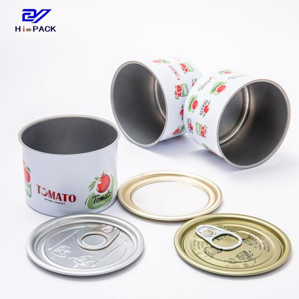 Buy cheap Easy Open Food Storage Tuna Can Food Grade Food Packaging Tins from wholesalers