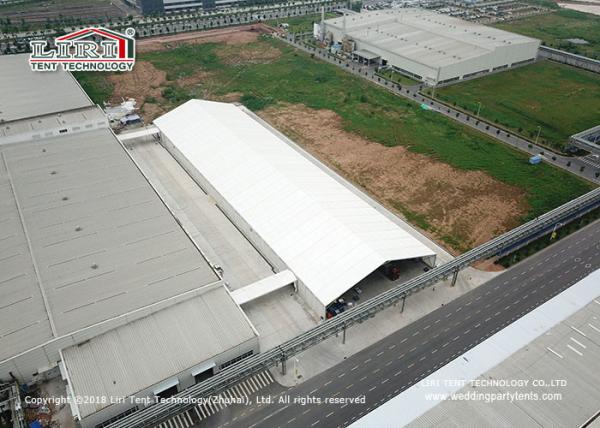 Buy cheap 2000sqm Waterproof PVC Structure Industrial Storage Tents For Outdoor Warehouse from wholesalers