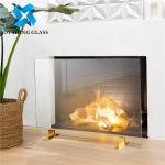 Borosilicate Fireproof Tempered Glass Sheets for Building / Furniture