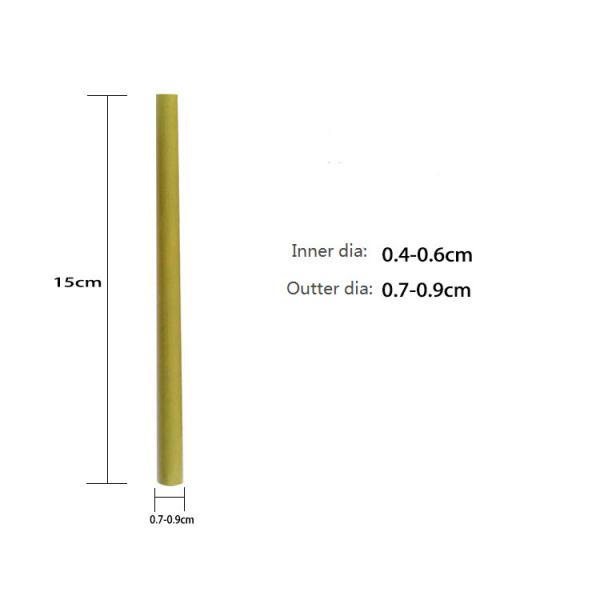 Buy cheap 15cm Reusable Bulk Bamboo Drinking Straws Compostable Smoothie Straws For Juices from wholesalers