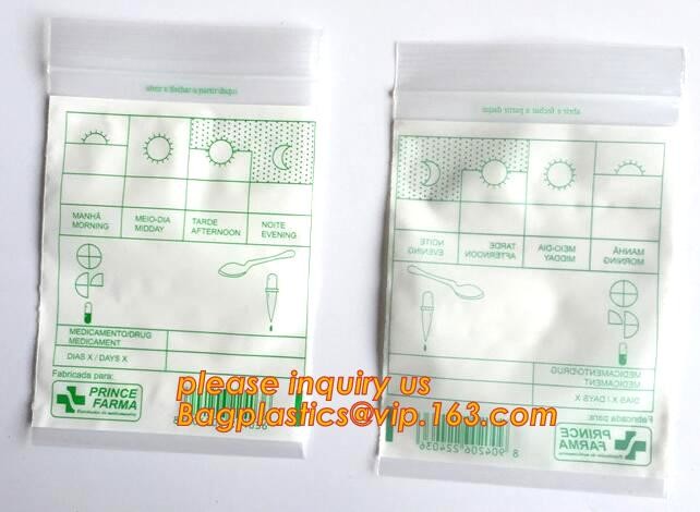 Zip lock type medical biohazard waste disposal supplies LDPE plastic medical autoclave bags, Medical packing k sea