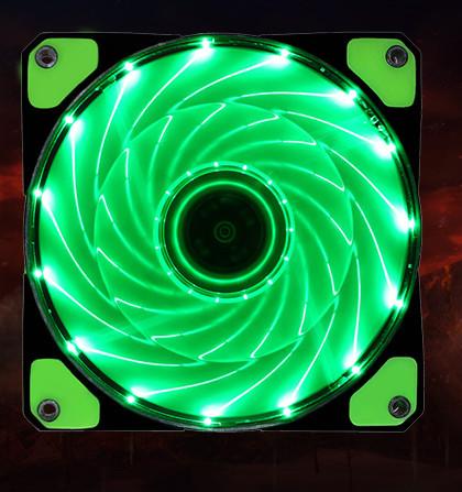 Buy cheap NEW case fan 12v 120*120*25mm with 15 LED from wholesalers