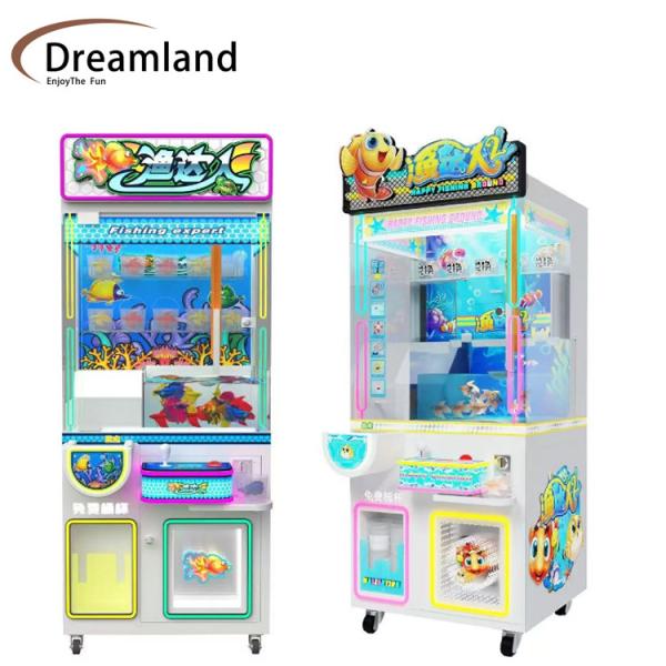 Buy cheap Coin Operated Real Catch Fishing Machine Children Catching Crab Lobster Vending Machine from wholesalers