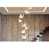 Buy cheap LED Lamp Hotel Lobby Villa Staircase Custom Luxury Butterfly Bar Chandelier from wholesalers
