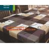 Buy cheap PVC European style square table cloth waterproof Oilproof non wash plastic pad plus velvet anti hot coffee tablecloth from wholesalers