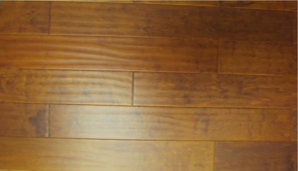 Buy cheap Birch Engineered Flooring Teak color,handscraped from wholesalers
