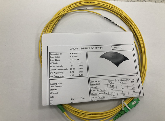 Multimode OM3 Pigtail 2mm SC Fiber Pigtail Connector