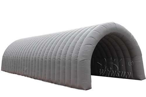 Buy cheap 3 - Layer PVC Inflatable Tunnel Tent , Fire Retardant Big Inflatable Tent from wholesalers