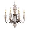 Buy cheap Iron chrome and wood chandelier for Living room Bedroom (WH-CI-69） from wholesalers
