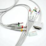 Compatible Nihon Kohden 10 Leads EKG Cable For Patient Monitor Accessory