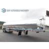 Buy cheap Horizontal Oil Tank Trailer 30000 Liters 2 Axles Fuel tanker Semi Trailer from wholesalers
