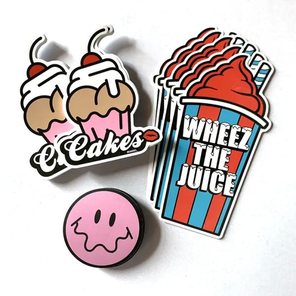 Buy cheap Waterproof PVC Vinyl Stickers Customised Cartoon Inspirational Quote Logo Die Cut Sticker from wholesalers