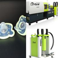 Buy cheap Baby Silicone Nipple Low Pressure Molding Machine , 2 Color High Speed Injection product