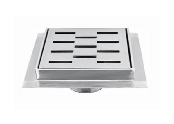 Square Shape Stainless Steel Drain Grate Anti Acid / Alkali Corrosion GB