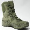 Buy cheap Black Brown Womens Mens Leather Military Boots 9 Inch Work Training Tactical from wholesalers