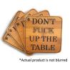 Buy cheap organic bamboo drink coaster set tin plate coaster with square shape for high quality and hot sell from wholesalers