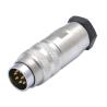 Buy cheap 5g networks AISG standard IP67 IP68 Famale Male 5 pin shielded socket M16 cirucular cable connector from wholesalers