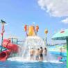 Buy cheap Colorful Aqua Playground Fiberglass Water Slide , Theme Park Equiment from wholesalers