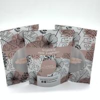 Buy cheap 50 Microns Body Scrub Pouch Mylar Zipper Flexible Packaging Pouches CMYK Printed product