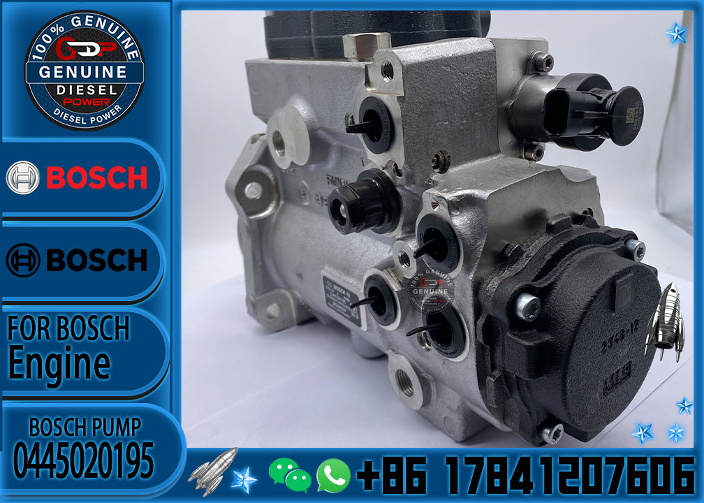 0445020160 Excavator Fuel Pump 0445020195 Original Diesel Fuel Injection Pump for Engine Spare Parts