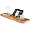 Buy cheap Extra Large Expandable Bathtub Tray Laptop Ipad Holder 2 In 1 100% Bamboo from wholesalers
