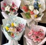 Fresh Little Flower Luo Qing Waterproof Flower Packaging Paper