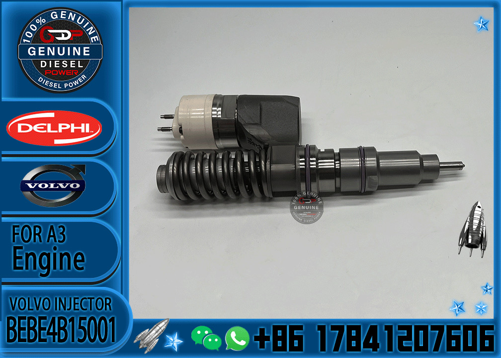 diesel injector 3380084000 BEBE4B15001 33800-84000 33800-84001 BEBE4B10102 8113180 8112556 for VOL Engine HF12 HM12