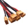 Buy cheap XT60 Male RC Charger Cable 4mm Banana Plug To 6X Silicone Material from wholesalers