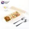 Buy cheap Microwave Safe Compostable Takeaway Food Container Disposable Corn Starch Plastic Bento Lunch Box from wholesalers