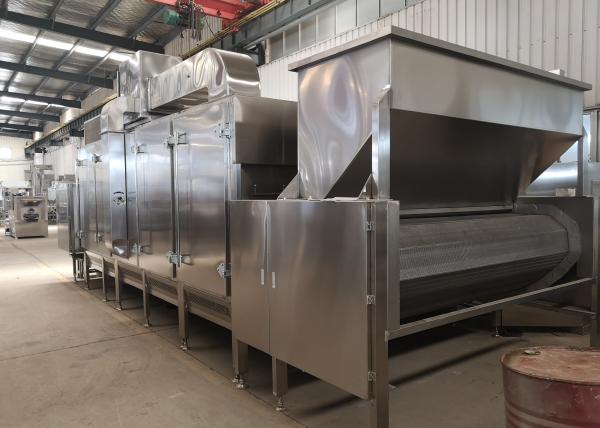 Buy cheap 304 Stainless Steel Multi-functional Continuous Industrial Peanut Roaster from wholesalers