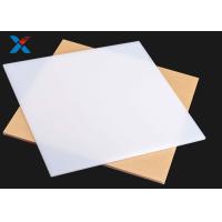 Buy cheap 2mm Frosted White Acrylic Sheet Double Sided Matte Plexiglass Panels product