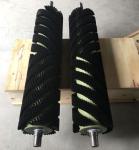 1050*190mm Black Nylon Cleaning Brush Screw Cleaning Roll