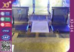 Polish Finish Upholstered Public Waiting Chairs For Government Seat Area