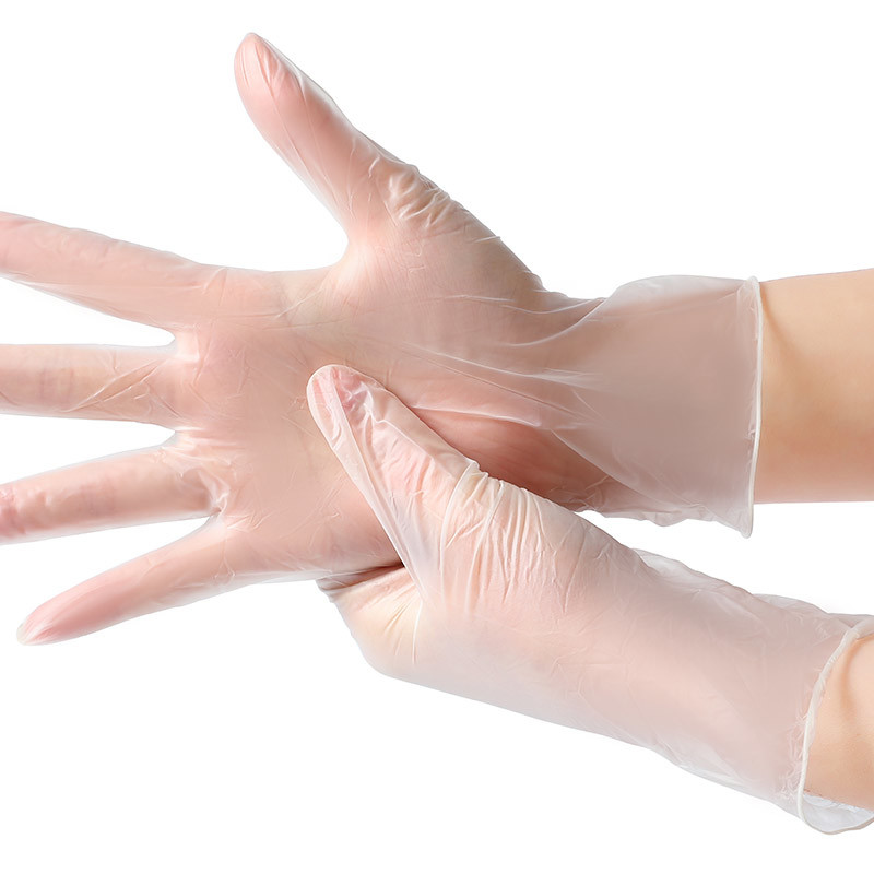 100pcs/box Vinyl Examnation Gloves Powder Free Single Use