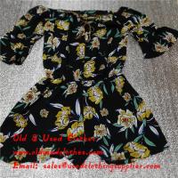 Buy cheap Adults Used Womens Clothing Sunflower Logo Second Hand Ladies Dresses product