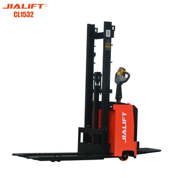 Electric stacker(Standing on) CL1532 Rated traction weight 1500kg Lifting height