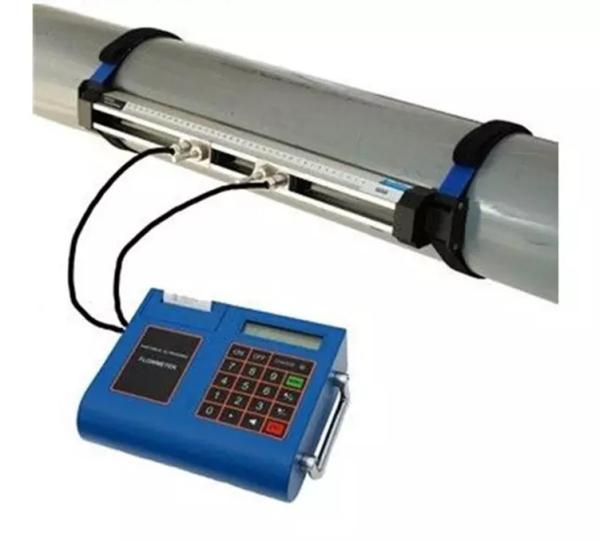 Buy cheap Water Oil Portable Ultrasonic Flowmeter Clip On Bracket Mounted from wholesalers