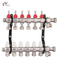 Buy cheap Bamboo joint 2 Ways underfloor heating Radiant Heat Manifolds product
