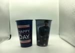 3D Lenticular Plastic Juice Cups 360Ml , Imprintable Plastic Cups 12oz
