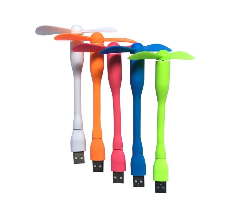 Free Bending USB Charging Mini Fan