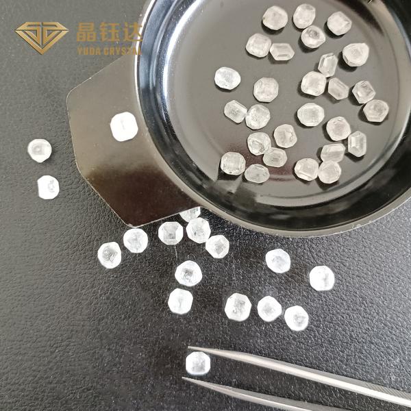 Buy cheap Bigger Size Vs Clarity Synthetic Diamonds DEF Color Raw Lab Grown Diamonds For Cutting from wholesalers