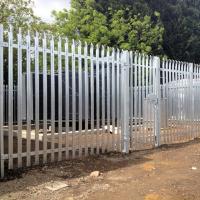 Buy cheap Sustainable Steel Palisade Fencing Easily Assembled Long Service Life Anti Rust product
