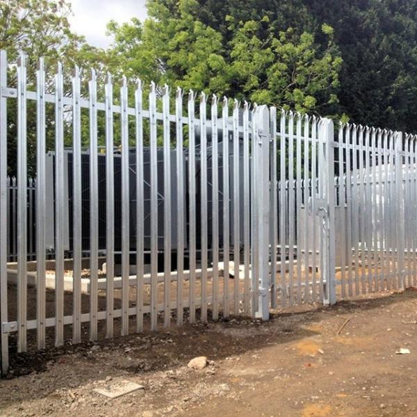 Buy cheap Sustainable Steel Palisade Fencing Easily Assembled Long Service Life Anti Rust from wholesalers