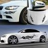 Buy cheap Heat Stretchable Custom Die Cut Sticker Waterproof Transparent Bumper Window Car Sticker from wholesalers